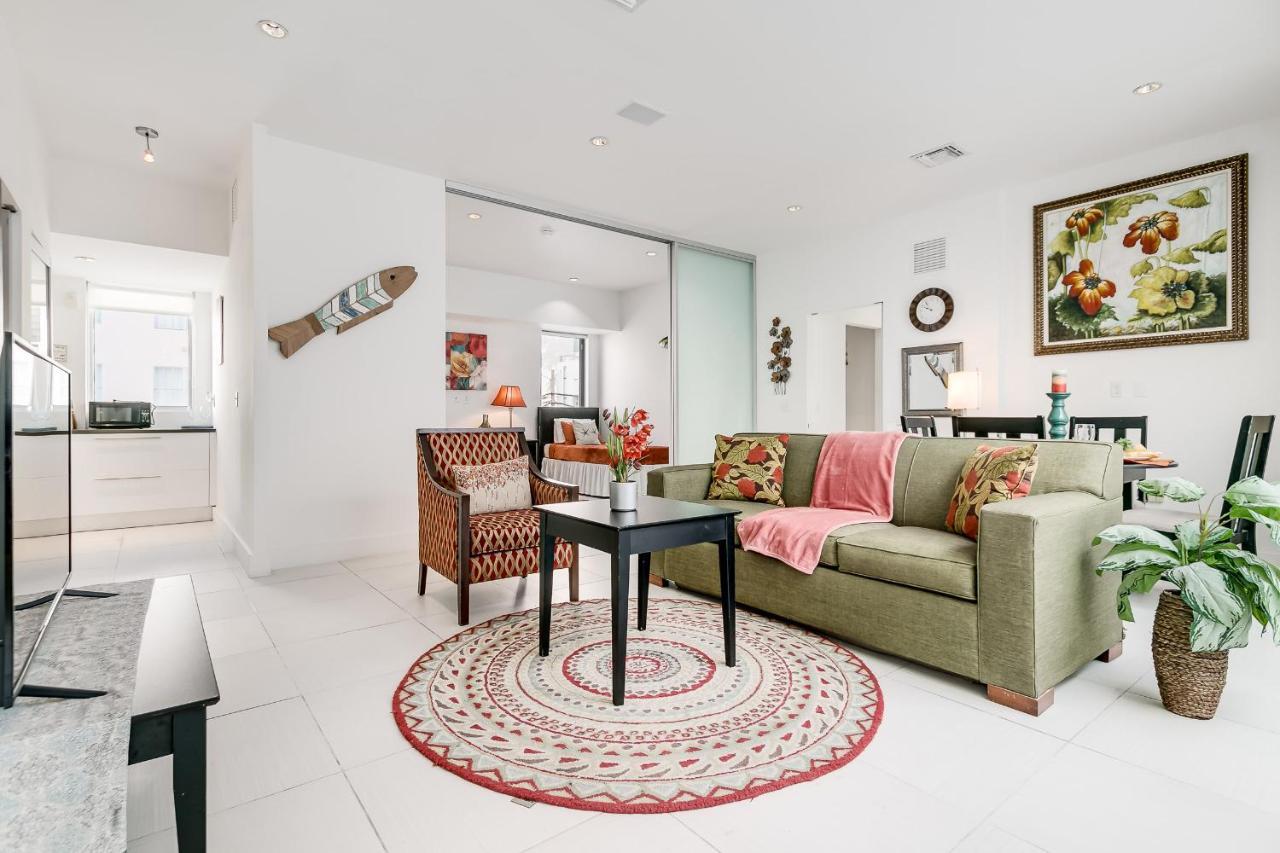 2Bedroom 2Bath Loft Exclusive Rooftop&Jacuzzi,1Block From Beach Miami Beach Exterior foto