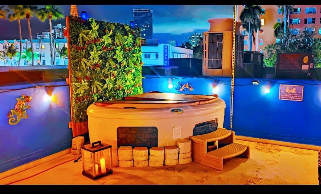 2Bedroom 2Bath Loft Exclusive Rooftop&Jacuzzi,1Block From Beach Miami Beach Exterior foto